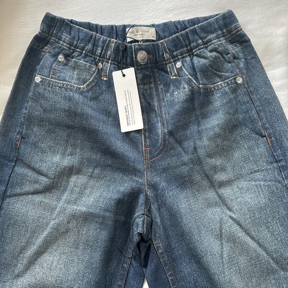 Rag & Bone Miramar Wide Leg Sweatpant Jeans - NWT - Picture 9 of 12